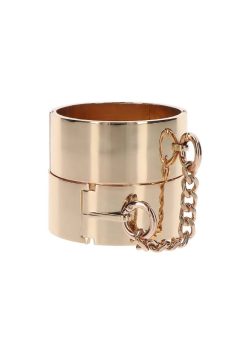 Taboom Slave Wrist Cuffs - Наручники металеві, (золотий) - Зображення 3