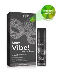 Orgie Sexy Vibe! High Voltage – збуджуючий гель рідкий вібратор, 15 мл