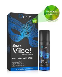 Синій Orgie Sexy Vibe! Liquid Vibrator-рідкий вібратор, 15 мл
