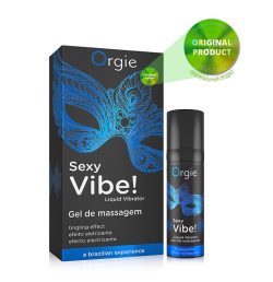 Синій Orgie Sexy Vibe! Liquid Vibrator-рідкий вібратор, 15 мл