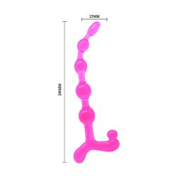 Анальний ланцюжок Bendy Twist 8", 20 см - Зображення 2