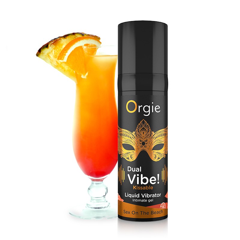 Orgie – DUAL VIBE! – Рідкий вібратор, 15 мл (секс на пляжі) Dezire 3 Orgie - DUAL VIBE! - Рідкий вібратор, 15 мл (секс на пляжі) - Зображення 1