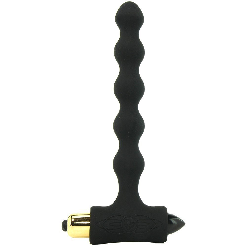 Rocks Off Petite Sensations Pearls black – анальний вібратор, 14х2.5 см (чорний) Dezire 3 Rocks Off Petite Sensations Pearls black – анальний вібратор, 14х2.5 см (чорний) - Зображення 1