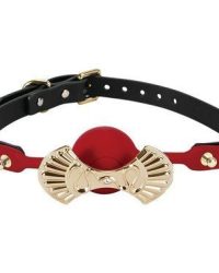 Zalo Silicone Ball Gag Red – Розкішний кляп (червоний)