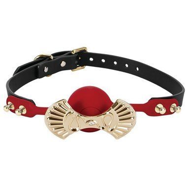 Zalo Silicone Ball Gag Red – Розкішний кляп (червоний)