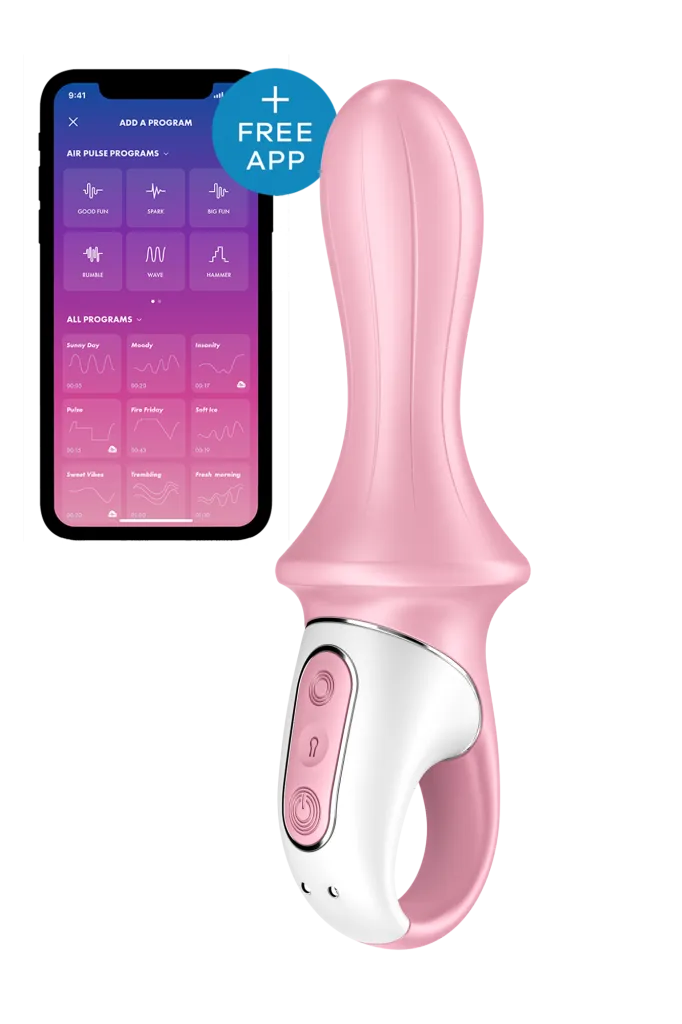 Satisfyer Air Pump Booty 5+ - Анальний вібратор надувний
