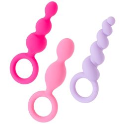 Satisfyer Plugs Booty Call набір анальних пробок, 3 шт (Різнокольоровий)