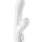 Білий вібратор-кролик з вакуумною стимуляцією Satisfyer G-Spot Rabbit