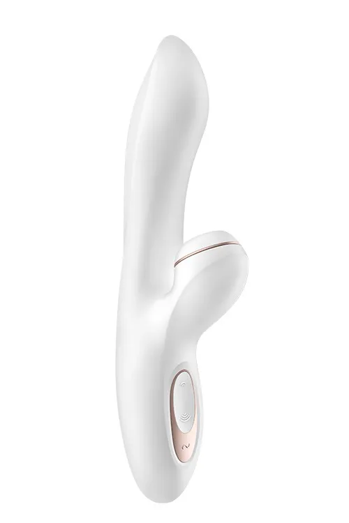Satisfyer Білий вібратор-кролик з вакуумною стимуляцією Satisfyer G-Spot Rabbit