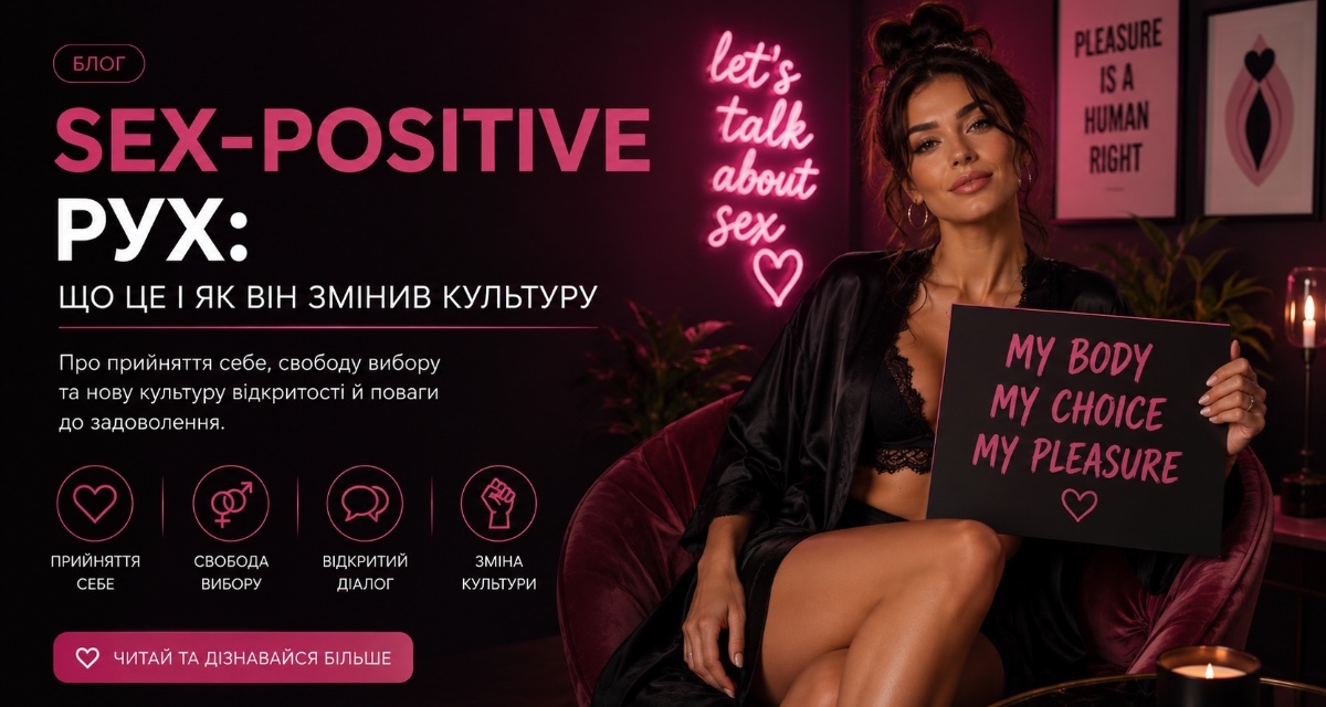 Sex-positive рух що це і як він змінив культуру