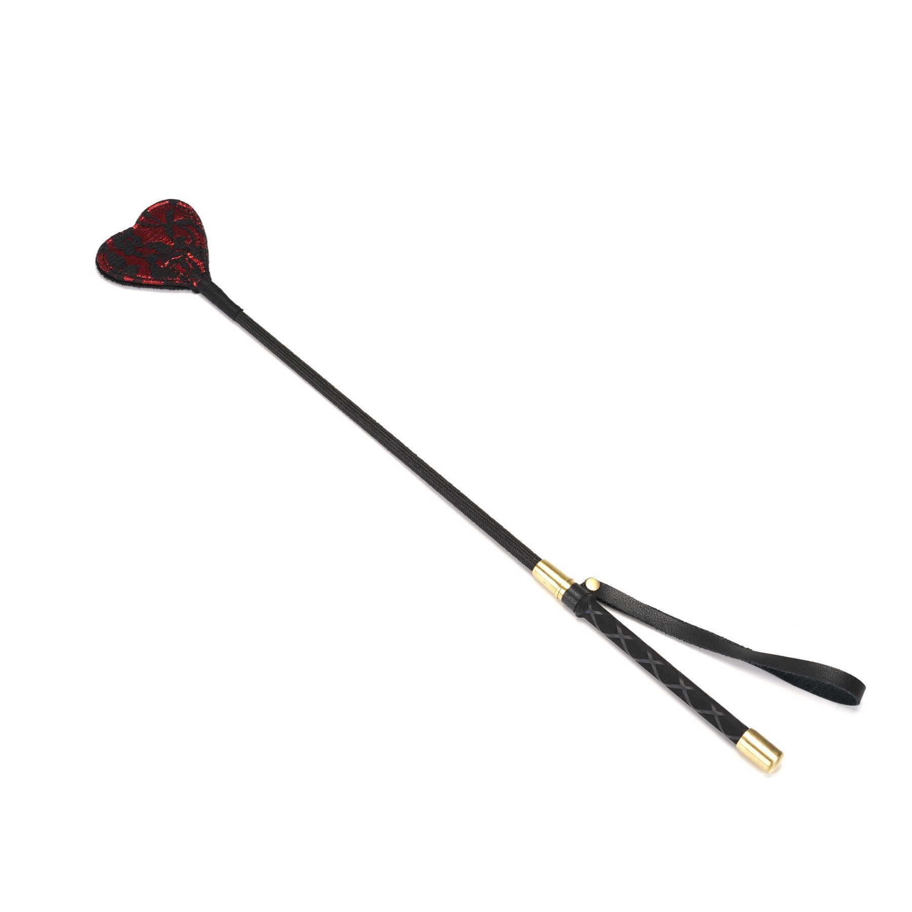Шльопалка-сердечко Liebe Seele Victorian Garden Riding Crop, двостороння Dezire 3 Шльопалка-сердечко Liebe Seele Victorian Garden Riding Crop, двостороння - Зображення 1