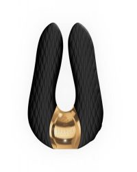 Shunga – Aiko Intimate Massager – Вібромасажер, 10.8х6.5 см (чорний)