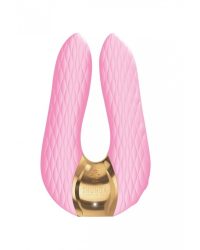 Shunga – Aiko Intimate Massager – Вібромасажер, 10.8х6.5 см (рожевий)
