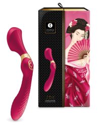 Shunga – Zoa Intimate Massager – Вібратор (малиновий)