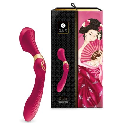 Shunga – Zoa Intimate Massager – Вібратор (малиновий)