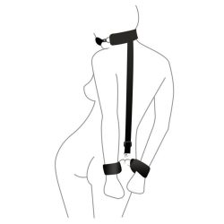 Кляп з пластиковою кулею та наручниками Art of Sex – Handcuffed Gag - Зображення 2