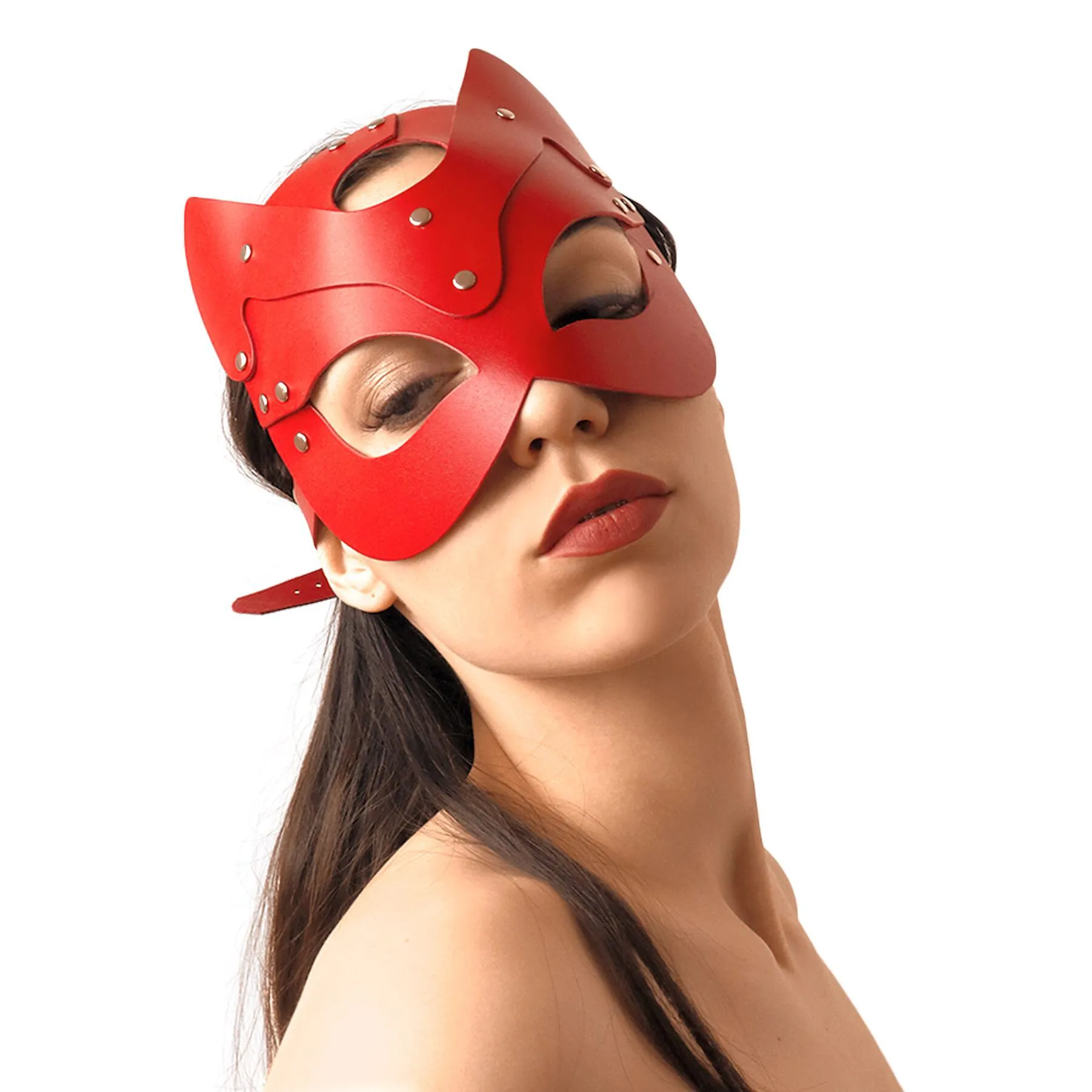 Art of Sex Cat Mask, червоний — фото 4