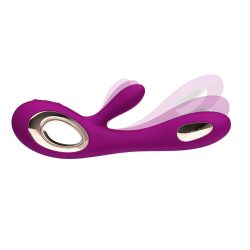 Lelo Soraya Wave - шикарний вібратор-кролик, 21.8х4.6 см (малиновий) - Зображення 2