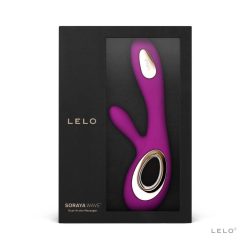 Lelo Soraya Wave - шикарний вібратор-кролик, 21.8х4.6 см (малиновий) - Зображення 7