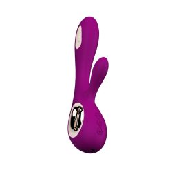 Lelo Soraya Wave - шикарний вібратор-кролик, 21.8х4.6 см (малиновий) - Зображення 5