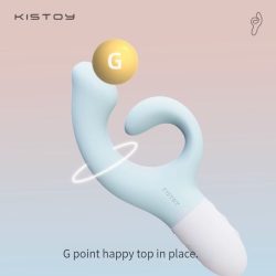 Вібратор-кролик з функцією нагріву KisToy Big G - Зображення 6