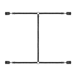 Bedroom Fantasies Under the bed Restraint Set - Фіксатор рук та ніг для ліжка, (чорний) - Зображення 2