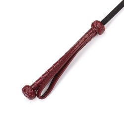 Шльопалка-сердечко Liebe Seele Wine Red Riding Crop with Heart-Shape Tip - Зображення 2