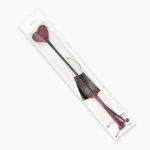 Liebe Seele Шльопалка-сердечко Liebe Seele Wine Red Riding Crop with Heart-Shape Tip — фото 5