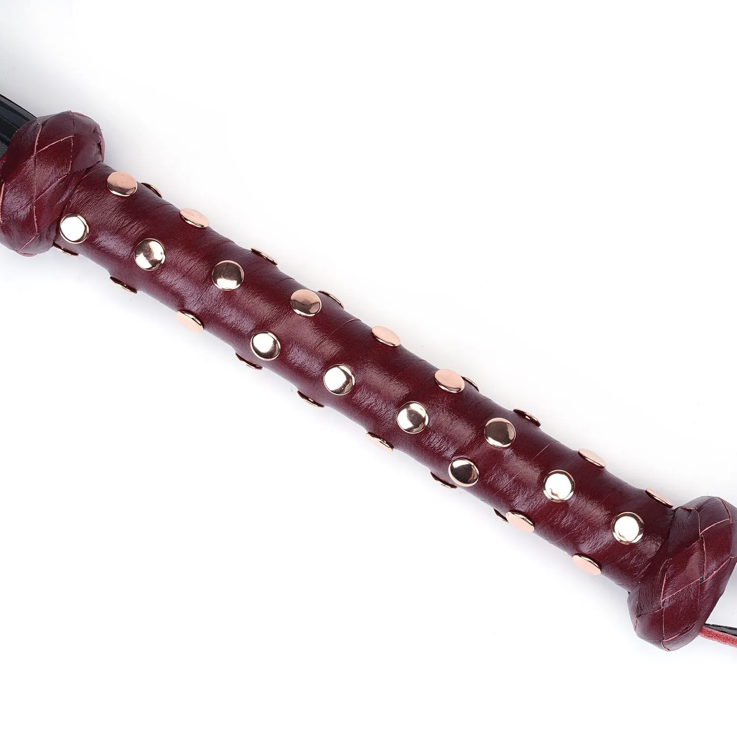 Liebe Seele Wine Red Studded Flogger — фото 3