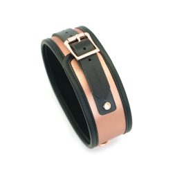 Широкий нашийник з повідцем Liebe Seele Rose Gold Memory Collar with Leash - Зображення 3