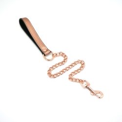 Широкий нашийник з повідцем Liebe Seele Rose Gold Memory Collar with Leash - Зображення 4
