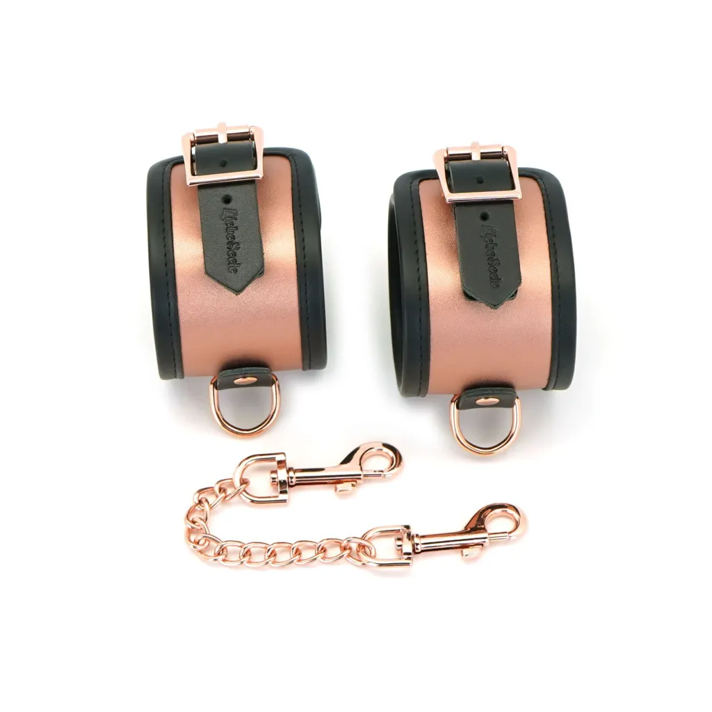 Liebe Seele Rose Gold Memory Ankle Cuffs — фото 10