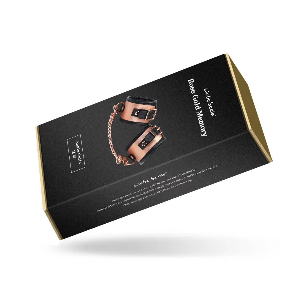 Liebe Seele Rose Gold Memory Ankle Cuffs — фото 11