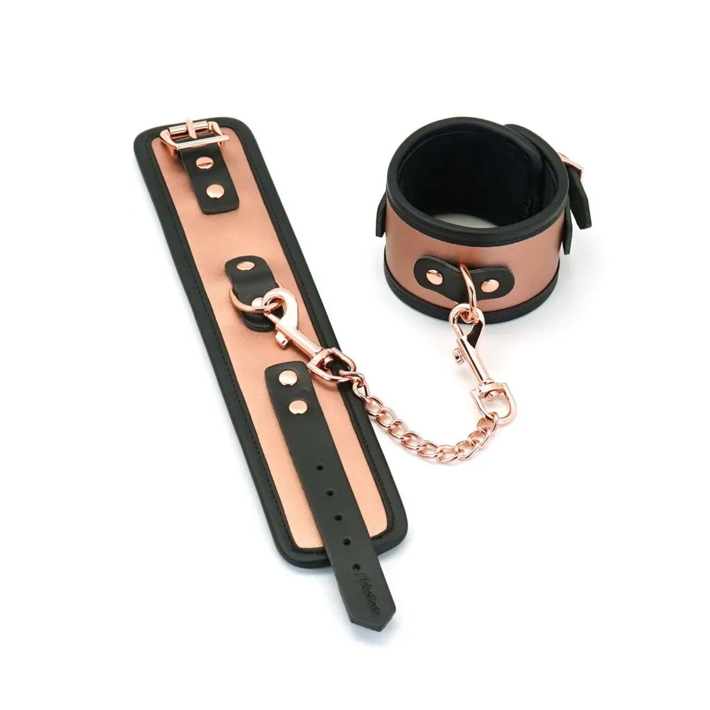 Liebe Seele Rose Gold Memory Ankle Cuffs — фото 3