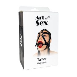 Кляп-маска з силіконовим кільцем Art of Sex Tamer - Зображення 3