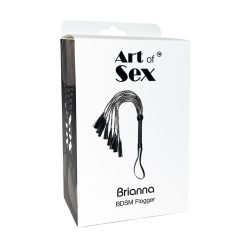 Ажурний батіг з екошкіри Art of Sex Brianna - Зображення 4