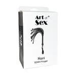 Art of Sex Ажурний батіг Кішка з екошкіри Art of Sex Kani — фото 4