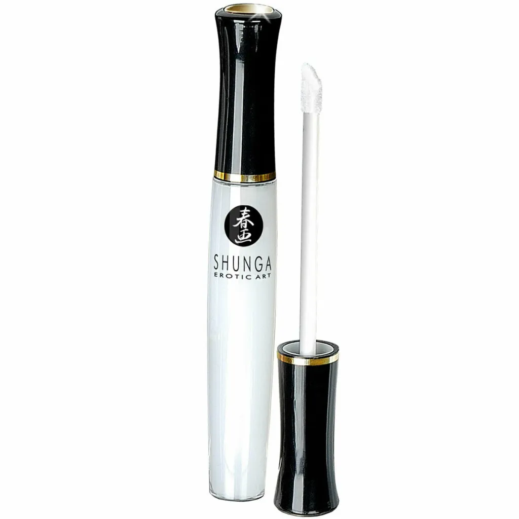 Shunga Divine Oral Pleasure Sparkling Strawberry Wine - стимулюючий блиск для губ (Полуниця та Шампанське), 10 мл