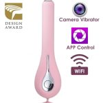 Svakom Siime Eye Camera Vibrator - вібратор з відеокамерою, 16,5 х2, 5 см (рожевий)