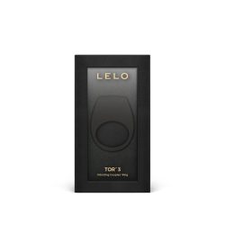 Ерекційне кільце з вібрацією LELO Tor 3 Black - Зображення 4