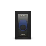 LELO Ерекційне кільце з вібрацією LELO Tor 3 Base Blue — фото 5