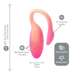 Віброяйце зі смарт управлінням Magic Motion Flamingo Max - Зображення 4