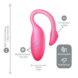 Віброяйце зі смарт управлінням Magic Motion Flamingo Max 1 - Зображення 4