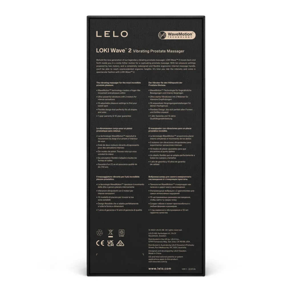 LELO Loki Wave 2 — масажер простати — фото 5