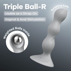 Анальний стимулятор-намистини Satisfyer Triple Ball-R - Зображення 2