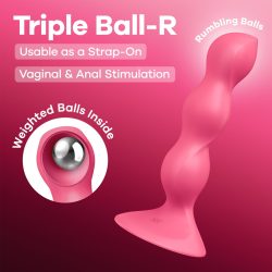 Анальний стимулятор-намистини Satisfyer Triple Ball-R - Зображення 2