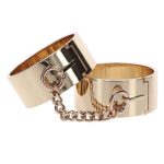 Taboom Slave Wrist Cuffs - Наручники металеві, (золотий)