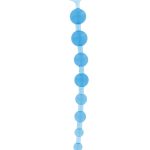 Toy Joy Thai Toy Beads - анальний ланцюжок, 25х2.5 см (блакитний)