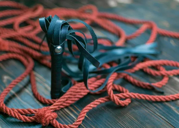Taboom Bondage Rope — мотузка для бондажу, 5 м, червоний — фото 7