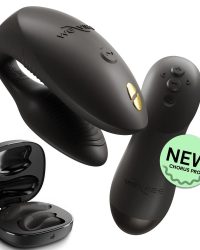 Вібратор для пар зі смарт управлінням We-Vibe Chorus Pro Satin Black